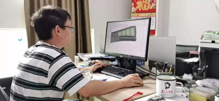 Engineering personnel design 3D models